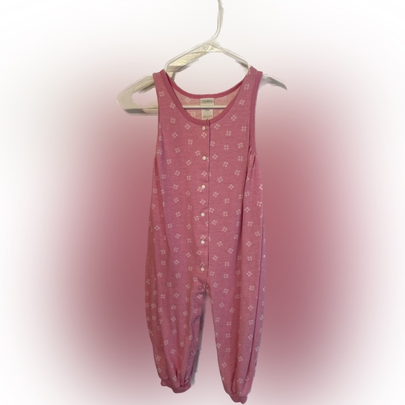 Vintage Carter’s Baby Girl Pink Outfit Pajamas 3T - Picture 3 of 7